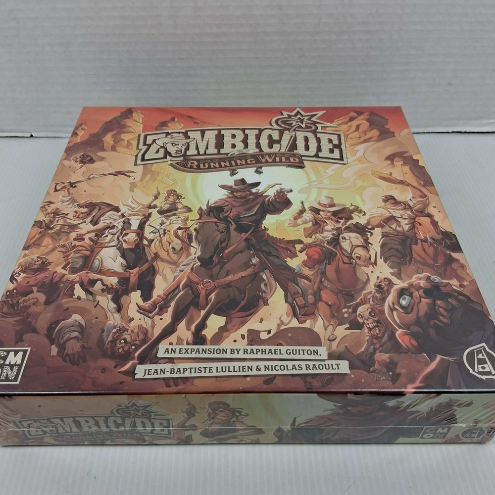 Zombicide Undead or Alive Running Wild Expansion Board Game CMON ZCW003 New
